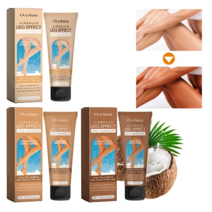 Oceaura Leg Makeup Lotion Even Skin Tone Foundation Concealer Waterproof
