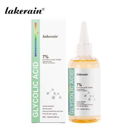 Lakerain 7% Glycolic Acid Toner Moisturise Skin Shrink Hair Roar 100ml Toner